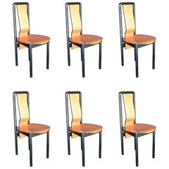 Set of Six Pierre Cardin Dining Chairs 9