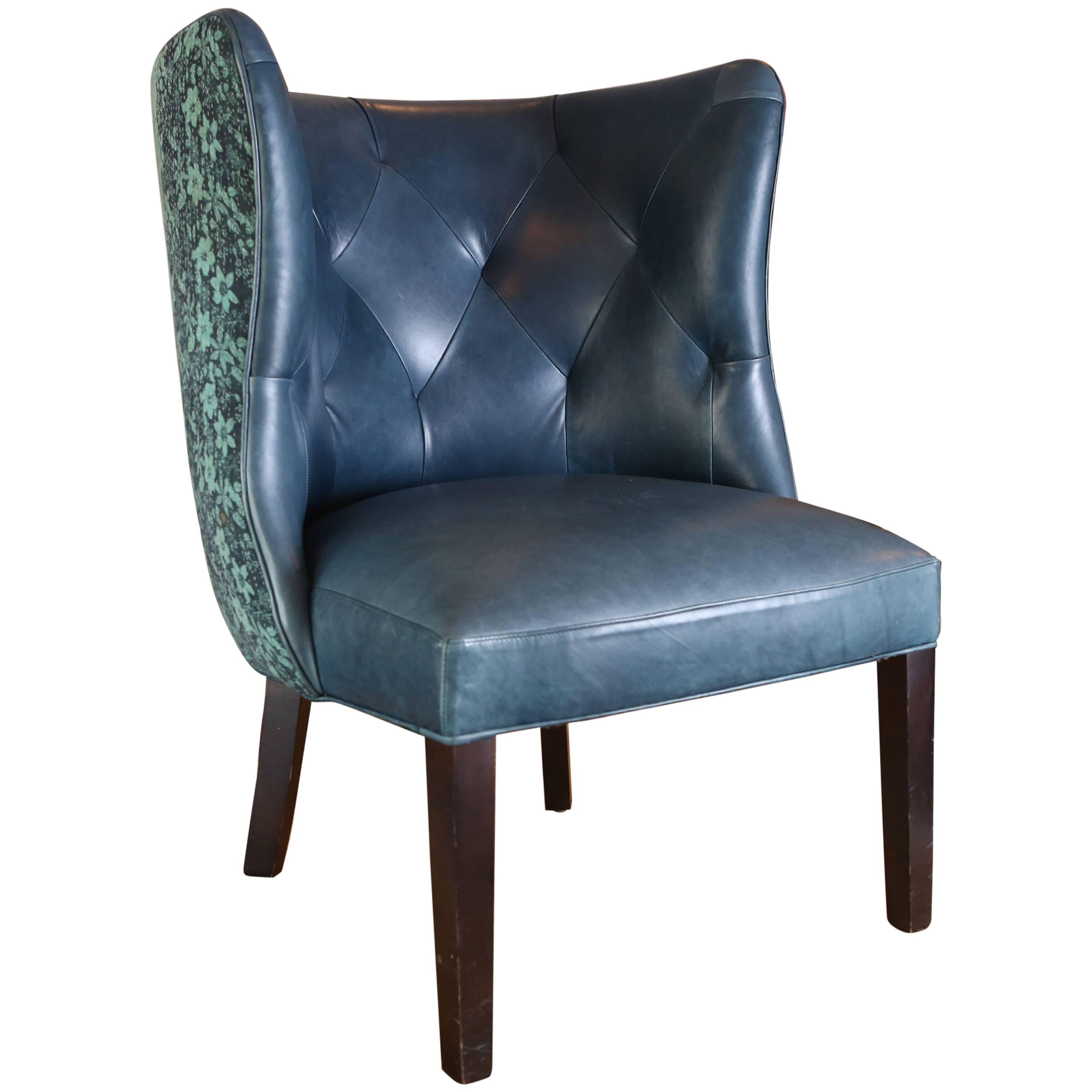 Goodman Tibetan Upholstered Leather Chair