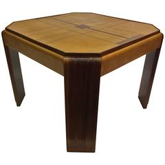 French Art Deco Game Table by Mercier Frères