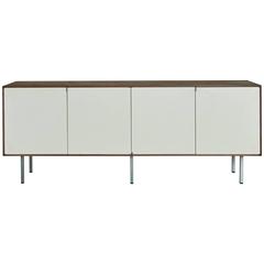 Used Florence Knoll Walnut Credenza for Knoll Associates, Rare Early Production