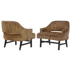 Pair of Compact Lounge Chairs