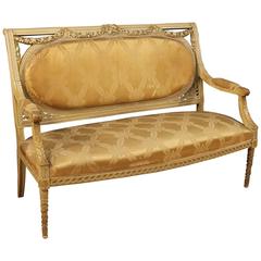 19th Century French Sofa in Louis XVI Style