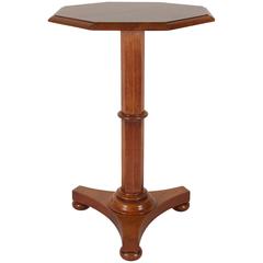 20th Century Octagon Top Side Table
