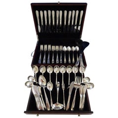 Silver Wheat by Reed & Barton Sterling Silver Flatware Set 12 Service 80 Pieces