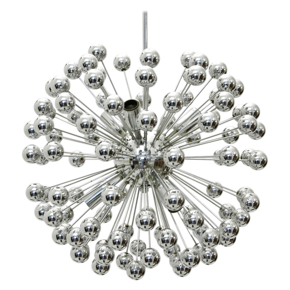 Italian Space Age Style Ceiling Light, 1970s