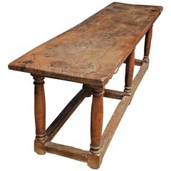 17th Century Walnut Refectory Table