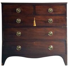 Antique 19th Century Chest of Drawers Dresser George III Mahogany, 1800