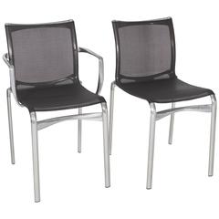 Steel Frame Arm and Side Chair