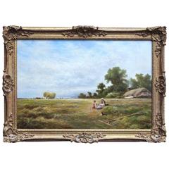 Antique 19th Century English Landscape by Henry East