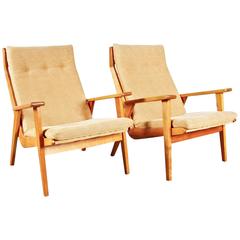 Vintage Rob Parry Pair of Easy Chairs for Gelderland Netherlands, circa 1960