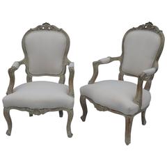 Pair of French Armchairs 10
