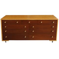 Cork and Mahogany Dresser by Paul Frankl