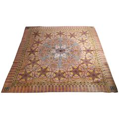 20th Century Savonnerie Carpet, Art Nouveau Design