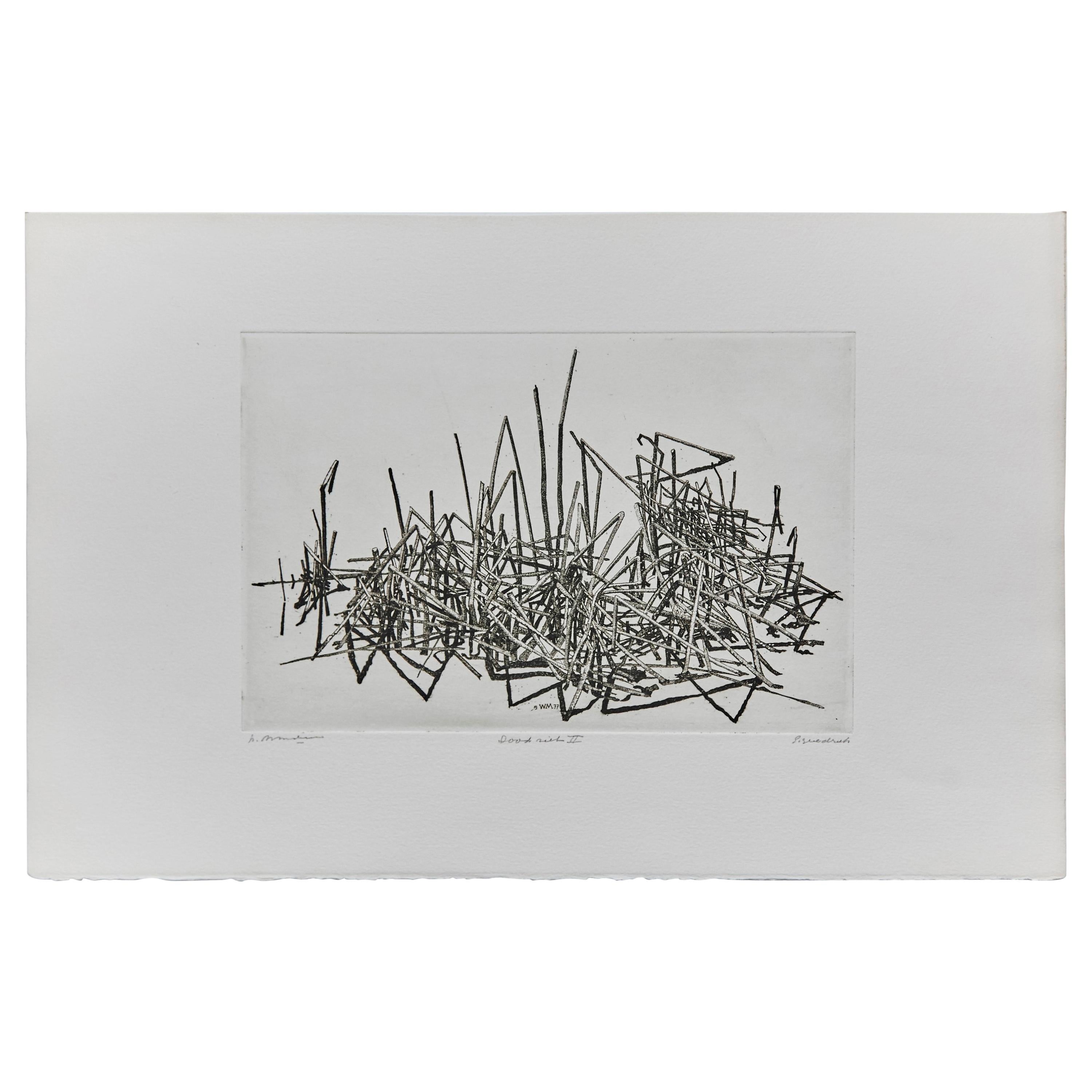 Abstract Etching, Holland, circa 1980