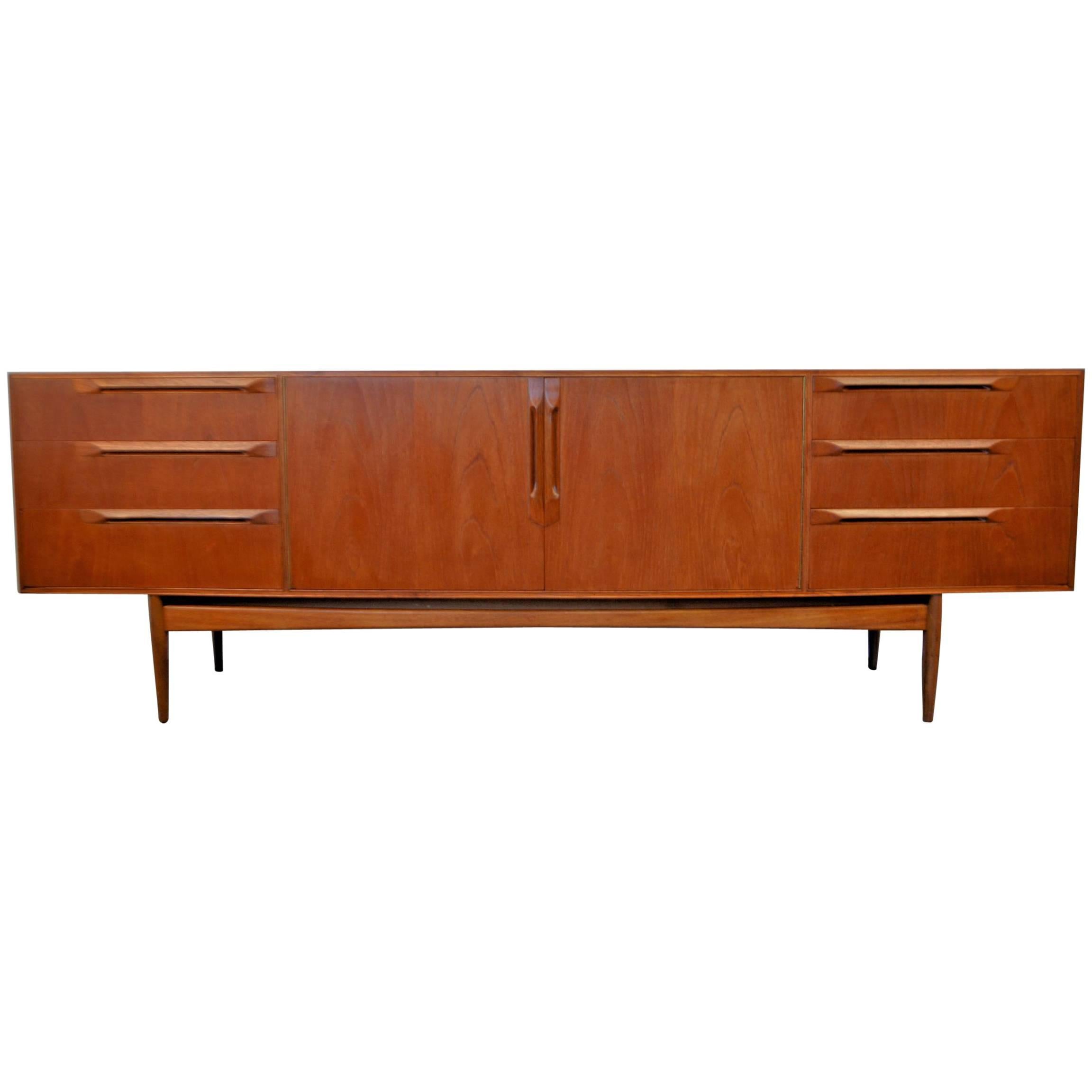 Mid-Century Modern Teak McIntosh Sideboard
