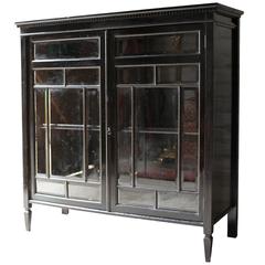 Good Quality Aesthetic Movement Ebonized Cabinet in the Manner of E.W.Godwin
