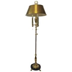 Handsome Vintage Brass Floor Lamp