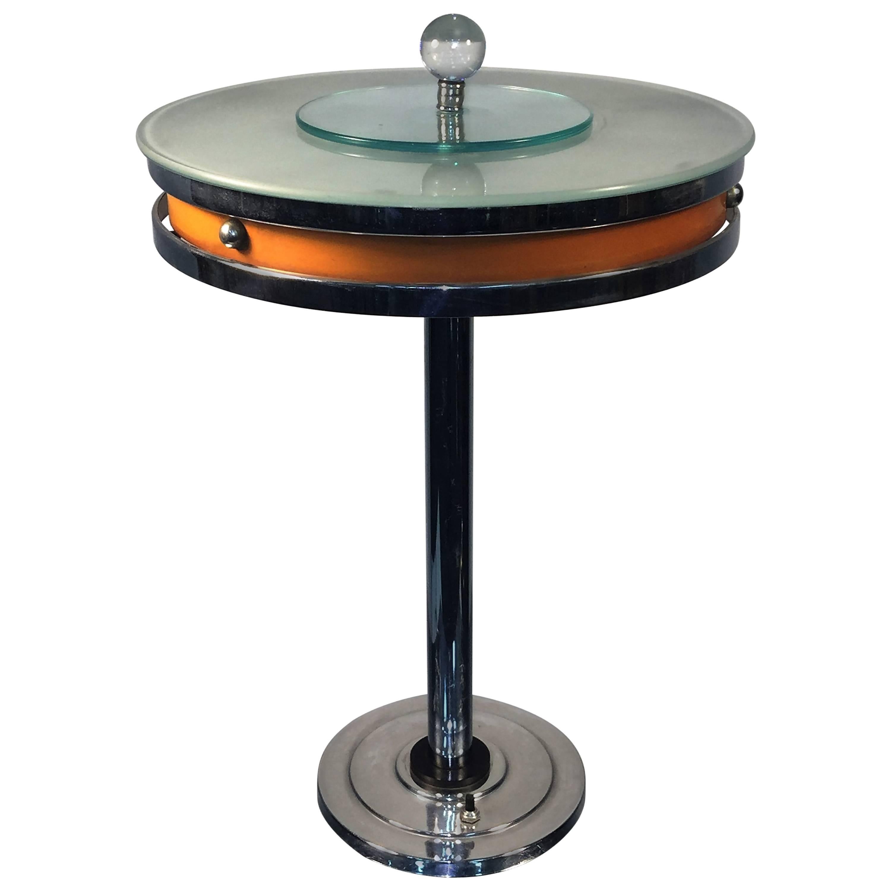 Rare Kurt Versen Art Deco Table Lamp For Sale