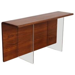 Gerald McCabe Convertible Cantilever Console Table or Shelving Unit