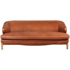 Leather Douglas Sofa by Lawson-Fenning