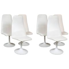 Set of Six Saarinen Style Chairs 12
