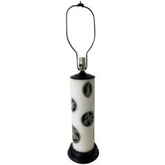 Fornasetti Style Table Lamp, offered by La Porte 12