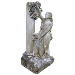 marble carrara statues sculpture garden century carved 18th