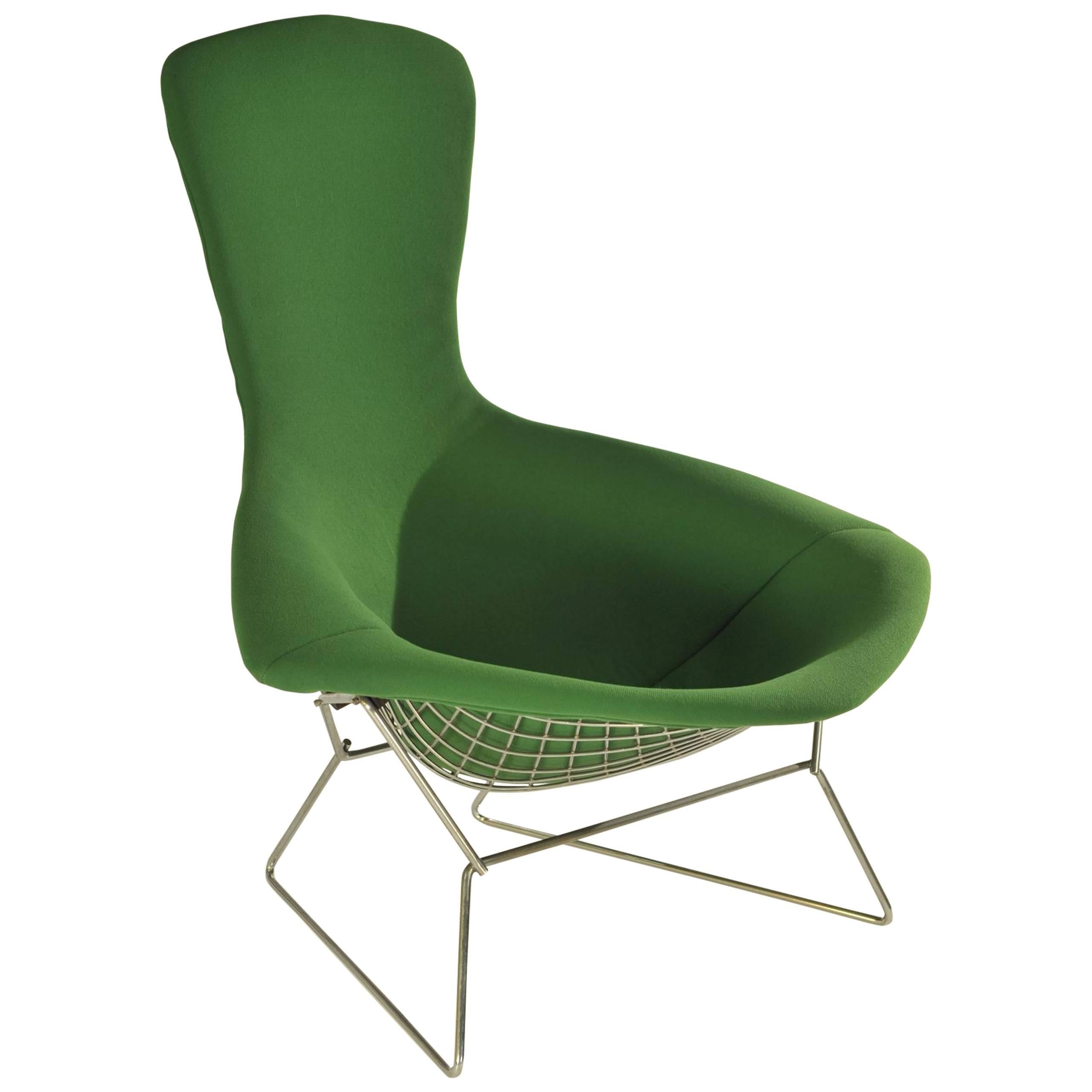 Green Bird Chair by Harry Bertoia for Knoll, USA For Sale