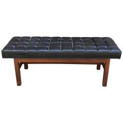 Jens Risom Style Tufted Bench