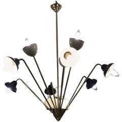 Italian Modernist Chandelier, 1960 7