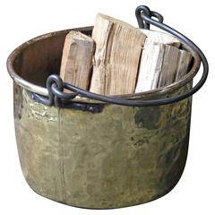 18th Century Dutch Log Basket, Log Holder