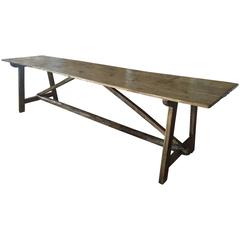 Spanish 19th Century Table, Pine