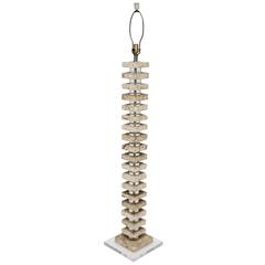 Coquina Stacked Floor Lamp