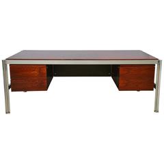 Executive Rosewood Desk by George Ciancimino for Mobilier International