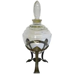 Art Deco Vintage Pharmacy Apothecary Jar 11