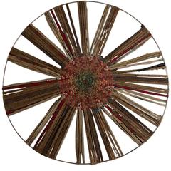 Antique Round Rag Rug Loom