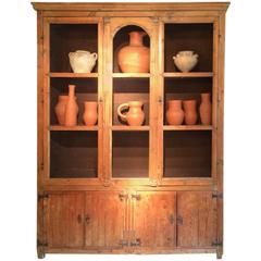 19th Century Spanish Pine Cabinet