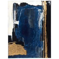 "Blaue Lagune" Originalgemälde von Ashley Mayel