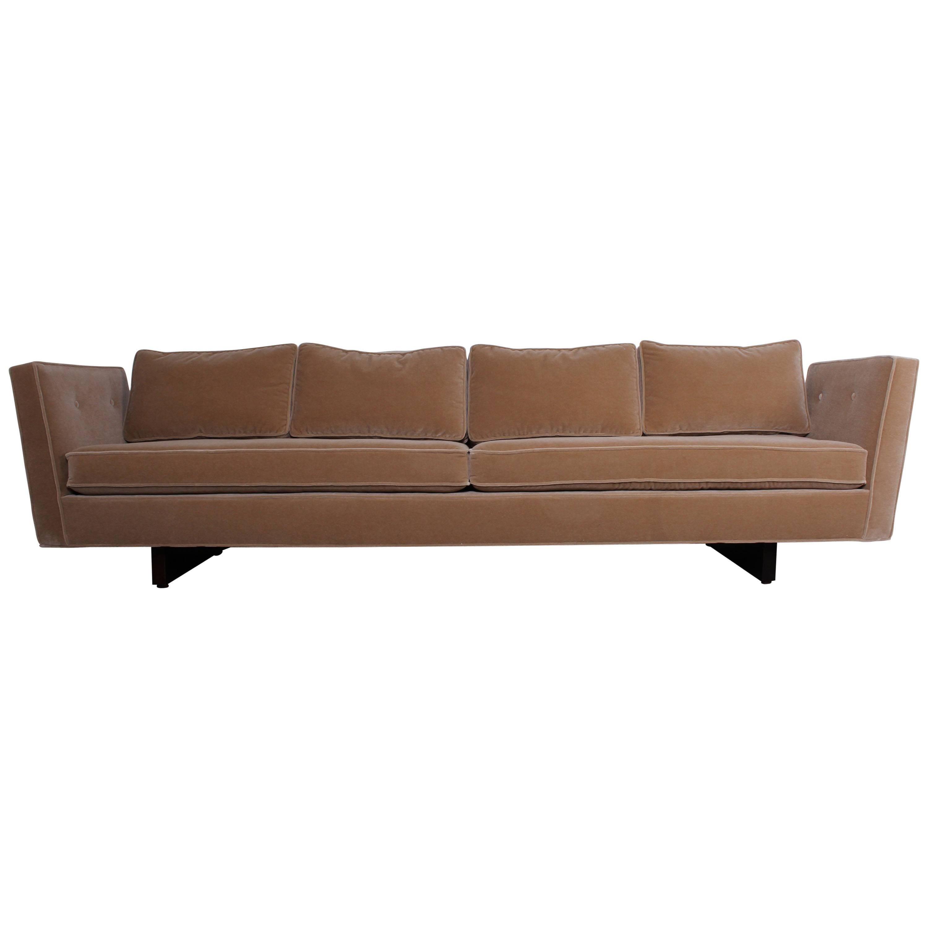 Split-Arm Sofa by Edward Wormley for Dunbar