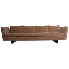 Retro Split-Arm Sofa by Edward Wormley for Dunbar