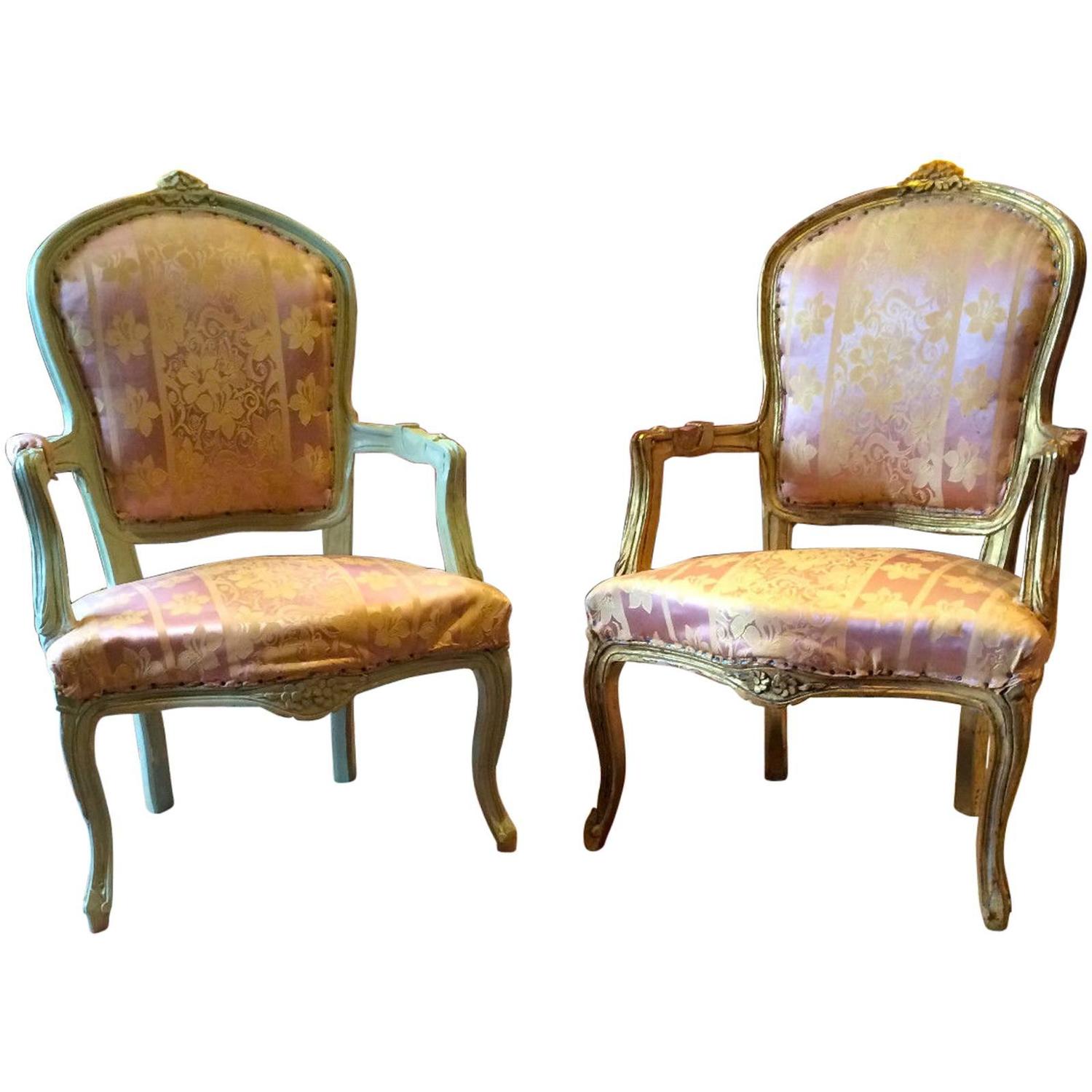 antique french louis xv style armchairs fauteuils pair antique french louis xv style armchairs fauteuils pair