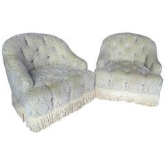 Pair of Napoleonic Style Chairs by Gina B