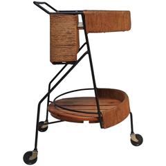 Arthur Umanoff Two-Tier Bar Cart