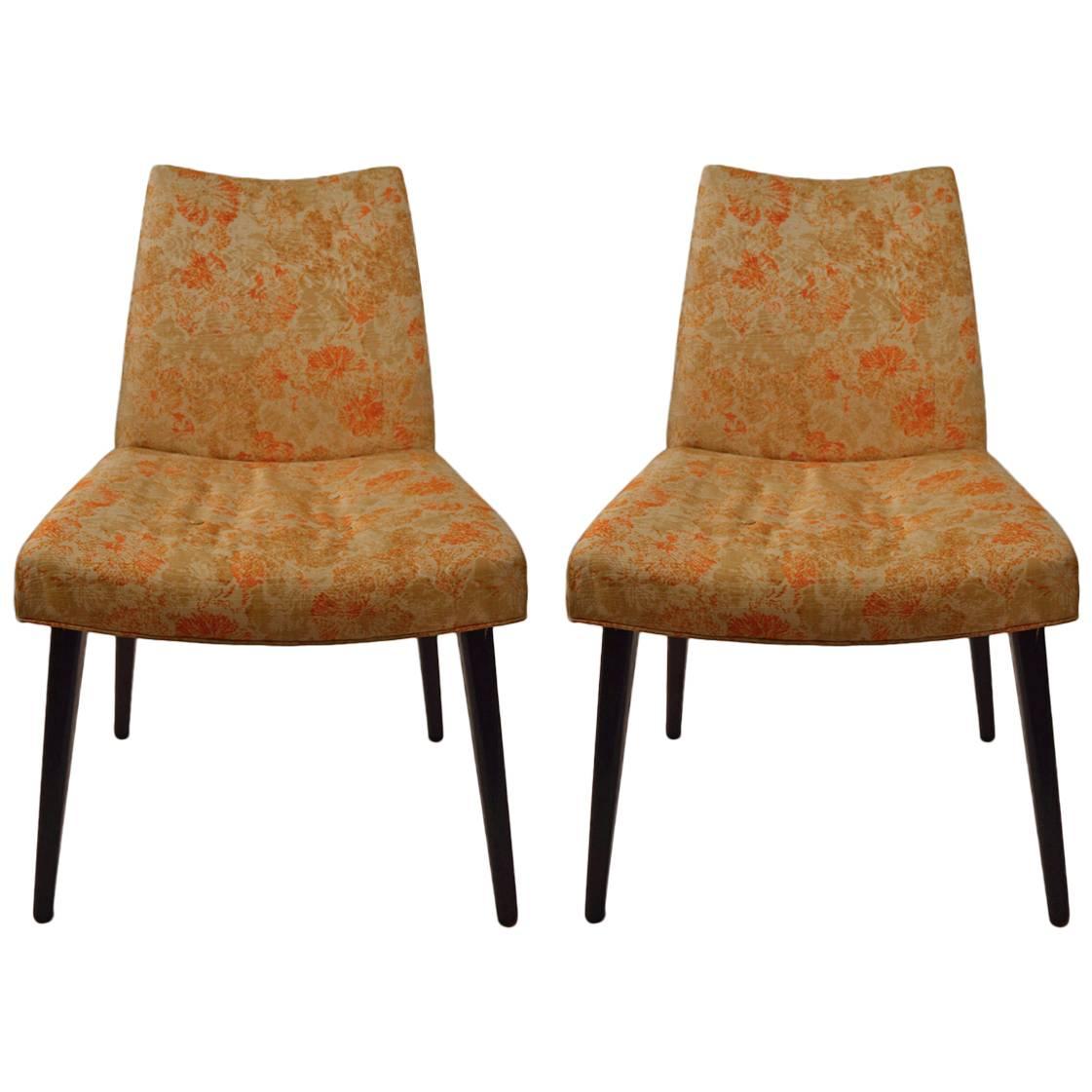 Pair of Decorative Chairs After Wormley For Sale