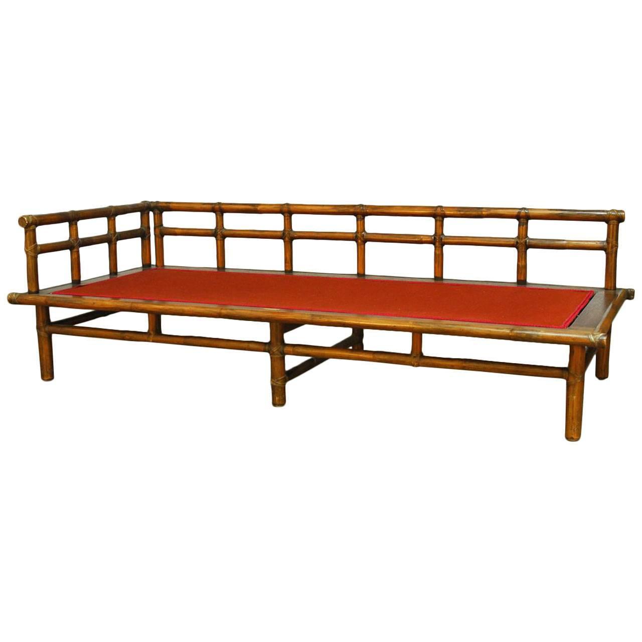 Asian Style Bamboo Daybed by McGuire at 1stdibs