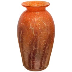 'Ikora' Glass Vase by WMF, circa 1930