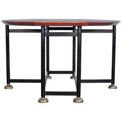 Architectural Italian 20th Century Folding Dining Table 9