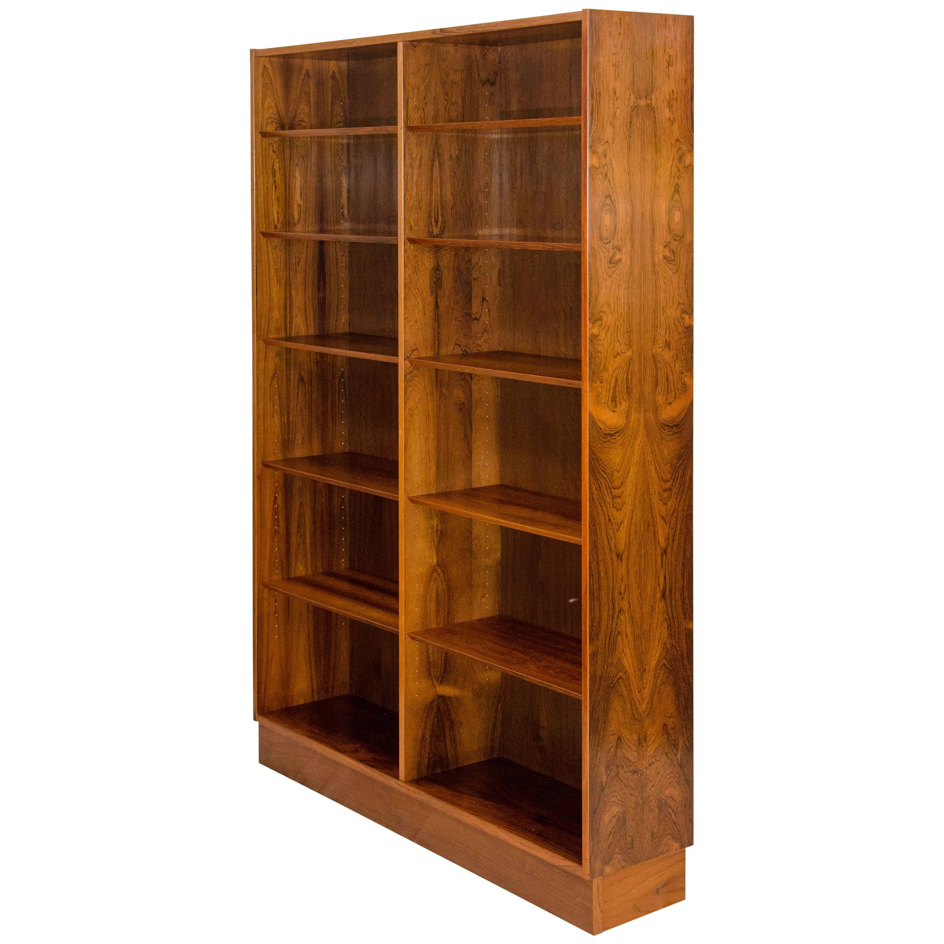 Brazilian Rosewood Bookcase or Bookshelf by Poul Hundevad