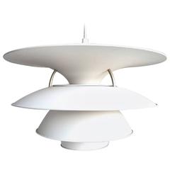 Poul Henningsen, Charlottenborg Pendant Lamp with Four Shades, 1960s-1970s