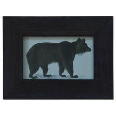 Original Antique Print of a Bear, circa 1850 Original Antique Print of a Bear, circa 1850